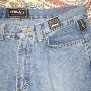 Versace blue jeans